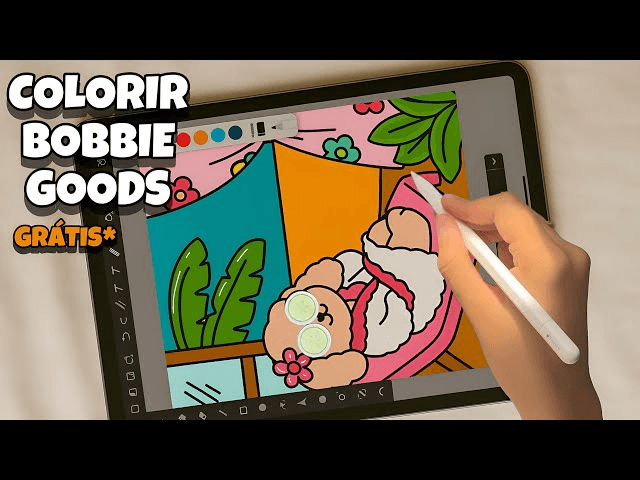 Aplicativo para colorir Bobbie Goods